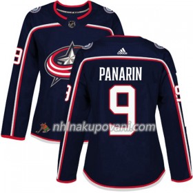 Columbus Blue Jackets Dresy Artemi Panarin 9 Adidas 2017-2018 Modrá Authentic - Dámské